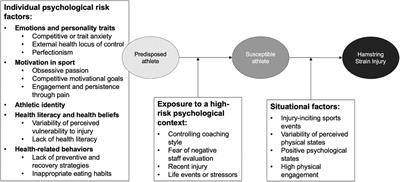 Psychological risk factors for a first hamstring strain injury in soccer: a qualitative study